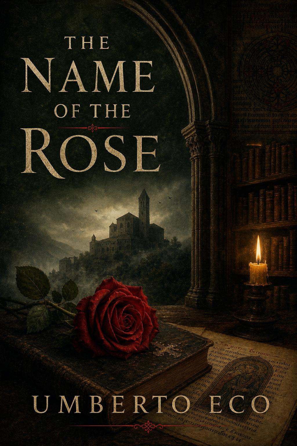 Cover of The Name of the Rose by Umberto Eco